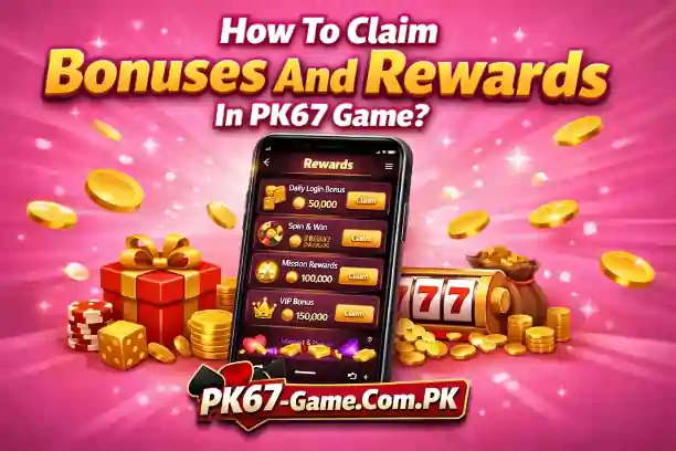 Claim Bonuses And Rewards In PK67 Game