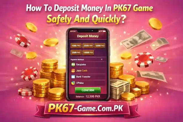 Deposit Money In PK67 Game