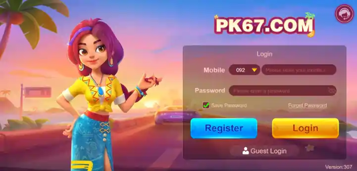 PK67 Game Login